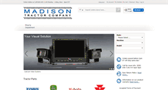 Desktop Screenshot of madisontractor.com